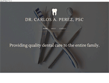 Tablet Screenshot of drcarlosperez.com